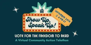 Authors and Literacy Advocates Unite for Live Telethon to Defend the Freedom to Read Ahead of Midterms