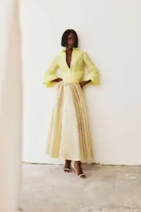 Greta Constantine Designer Kirk Pickersgill Channels Direct Client Feedback into Glamorous Spring Collection for Brand’s 20th Anniversary