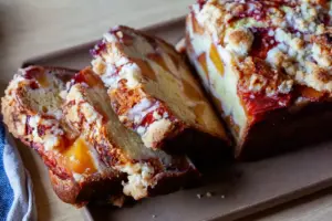 Six Years in the Making: The Perfection of the Ultimate Peach Cobbler Loaf