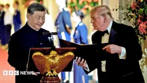 Trump and Xi Hail ‘Historic’ Ties at Star-Studded Washington Dinner