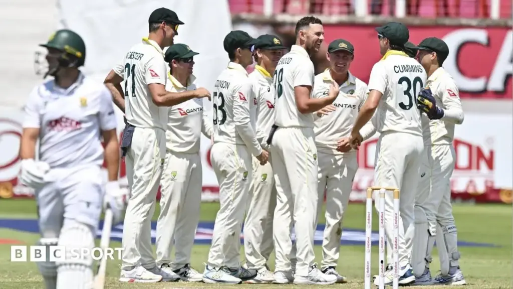 Australia Dominates South Africa in Durban to Draw First Blood in Test Series