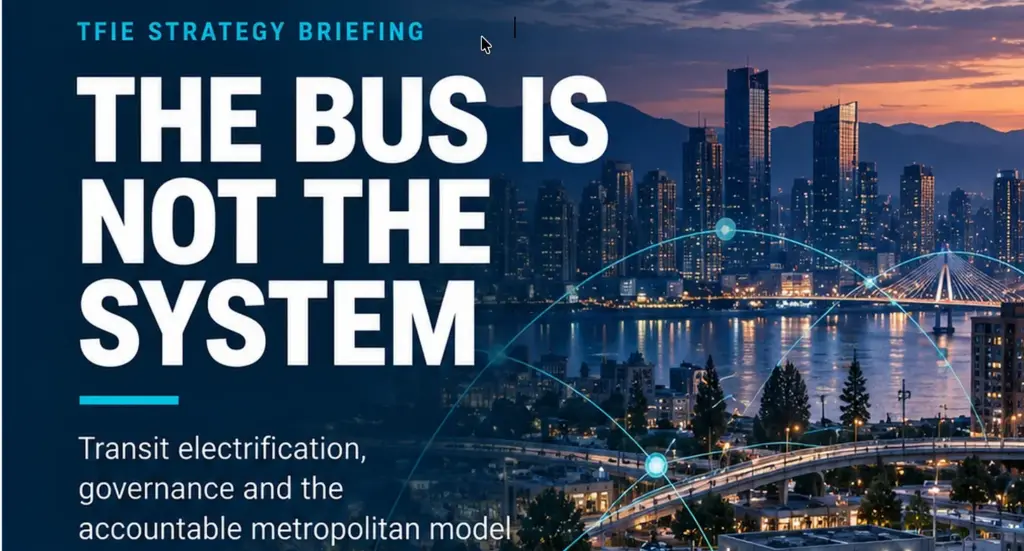 Beyond the Bus: Why Electrification Turns Transit Governance into Permanent Infrastructure