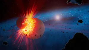 Cosmic Collisions: Webb Telescope Unveils the Violent Origins of Rocky Planets