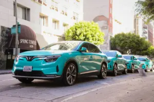 Green SM Brings All-Electric VinFast Taxi Service to the United States with Los Angeles Launch