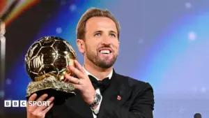 Harry Kane Claims Historic Ballon d’Or, Ending 25-Year Wait for England