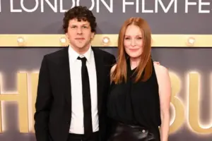 Jesse Eisenberg and Julianne Moore Enchant London Film Festival with Musical Comedy ‘The Debut’