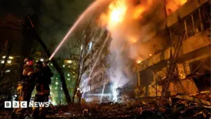 Kyiv Energy Infrastructure Targeted in Fresh Russian Ballistic Missile Barrage