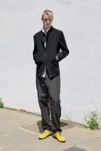Luke Derrick Blends Savile Row Tailoring and British Sportswear in Playful Spring Collection