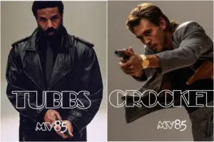 Michael B. Jordan and Austin Butler Suit Up as Production Begins on ‘Miami Vice ’85’