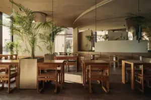 MOVS Studio Designs Blu Pizzeria in Jeddah Around the Fluidity of Red Sea Winds