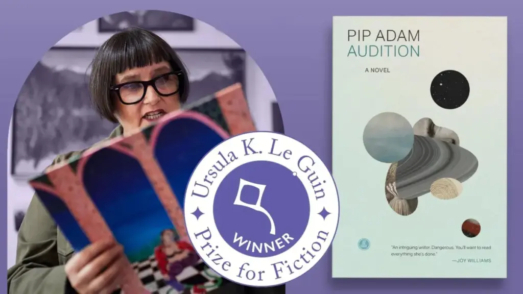 Pip Adam has won the 2026 Ursula K. Le Guin Prize for Fiction.